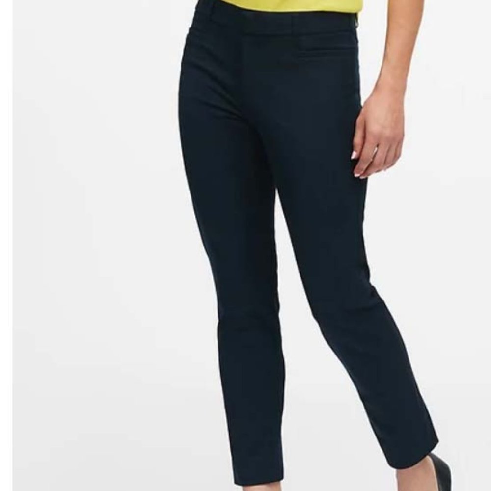 NWT Banana Republic Sloan Navy Blue Pant Ankle